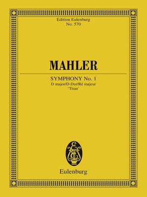 cover image of Symphony No. 1 D major